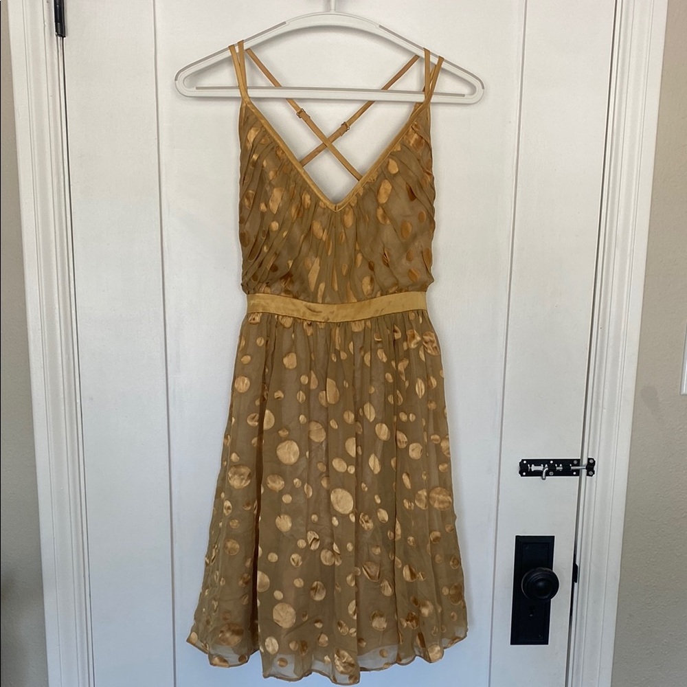 Arden B. Gold Dress